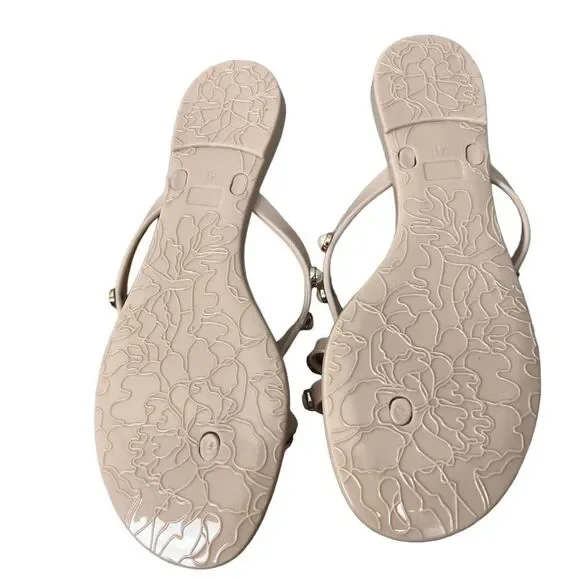 NWOT Jelly Bow Beach Dressy Summer Sandals- size 9 - Picture 3 of 3